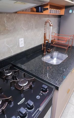 Apartamento à venda com 38m², 2 quartos e 1 vagaCozinha