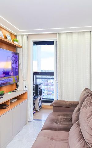 Apartamento à venda com 38m², 2 quartos e 1 vagaSala