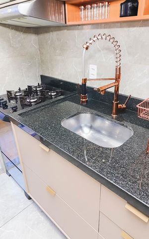 Apartamento à venda com 38m², 2 quartos e 1 vagaCozinha