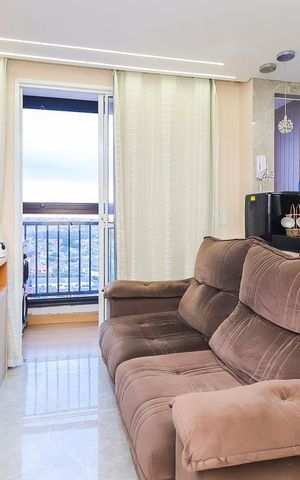 Apartamento à venda com 38m², 2 quartos e 1 vagaSala