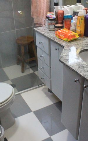 Apartamento à venda com 92m², 3 quartos e 2 vagasBanheiro