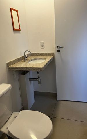 Studio à venda com 39m², 1 quarto e 1 vaga Studio à venda com 39m², 1 quarto e 1 vagaBanheiro