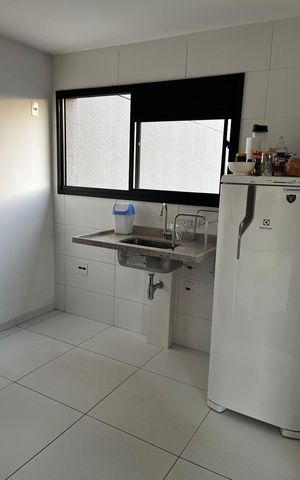 Studio à venda com 39m², 1 quarto e 1 vaga Studio à venda com 39m², 1 quarto e 1 vagaCozinha