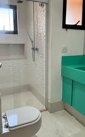 Apartamento para alugar com 225m², 3 quartos e 2 vagas Apartamento para alugar com 225m², 3 quartos e 2 vagasBanheiro Social