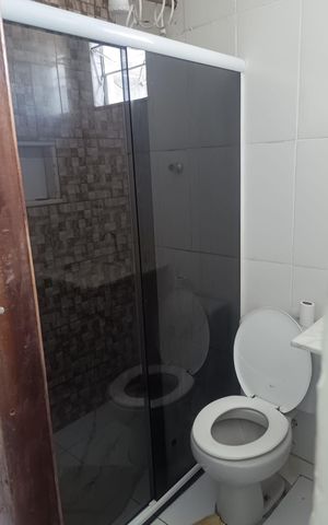 Casa para alugar com 60m², 1 quarto e 6 vagas Casa para alugar com 60m², 1 quarto e 6 vagasBanheiro