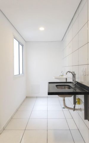 Apartamento para alugar com 38m², 2 quartos e sem vagaCozinha - Área de Serviço