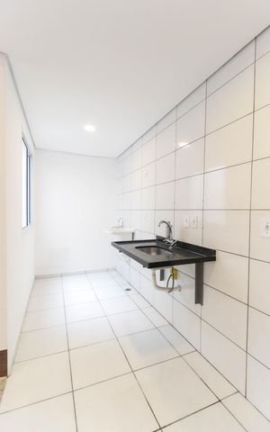 Apartamento para alugar com 38m², 2 quartos e sem vagaCozinha - Área de Serviço