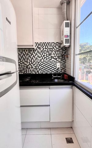 Apartamento à venda com 28m², 1 quarto e sem vaga Apartamento à venda com 28m², 1 quarto e sem vagaCozinha