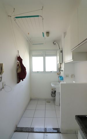 Apartamento à venda com 49m², 2 quartos e 1 vagaCozinha e Área de Serviço