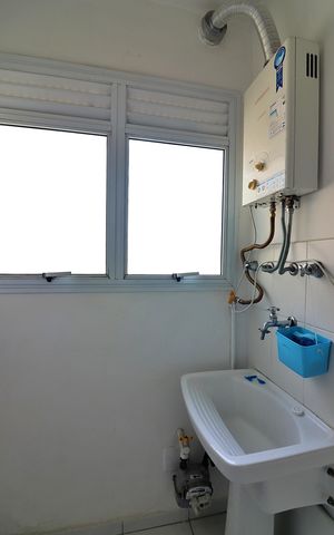 Apartamento à venda com 49m², 2 quartos e 1 vagaCozinha e Área de Serviço