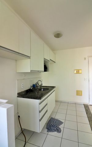 Apartamento à venda com 49m², 2 quartos e 1 vagaCozinha e Área de Serviço