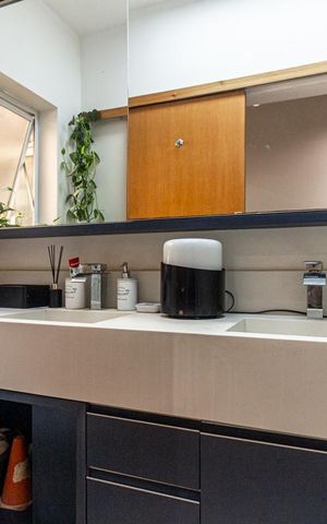 Studio à venda com 48m², 1 quarto e sem vaga Studio à venda com 48m², 1 quarto e sem vagaBanheiro