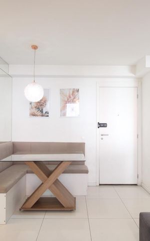 Apartamento à venda com 61m², 2 quartos e 1 vagaSala
