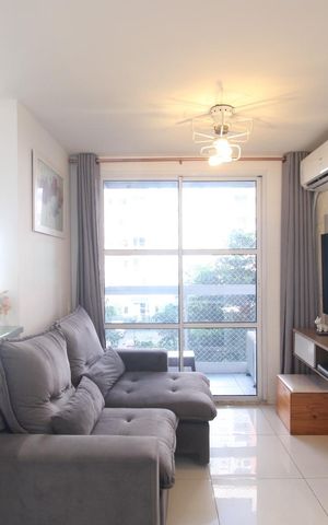 Apartamento à venda com 61m², 2 quartos e 1 vagaSala