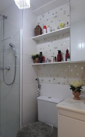 Apartamento à venda com 61m², 2 quartos e 1 vagaBanheiro social