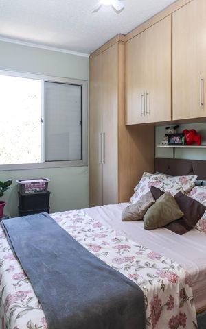 Apartamento para alugar com 55m², 3 quartos e 1 vagaQuarto 1