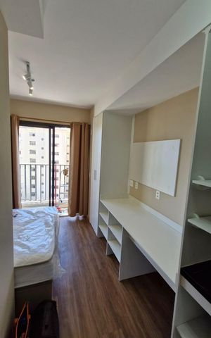 Studio à venda com 18m², 1 quarto e sem vaga