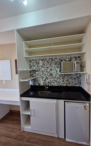 Studio à venda com 18m², 1 quarto e sem vaga