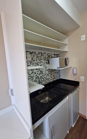 Studio à venda com 18m², 1 quarto e sem vaga