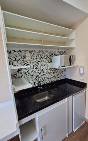 Studio à venda com 18m², 1 quarto e sem vaga