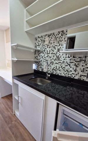Studio à venda com 18m², 1 quarto e sem vaga