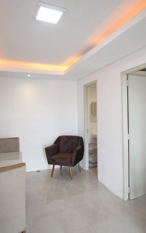 Apartamento à venda com 45m², 1 quarto e sem vagaSala