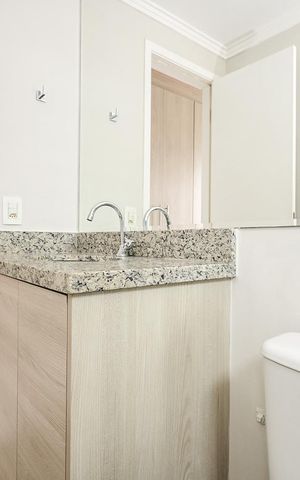 Apartamento para alugar com 64m², 2 quartos e 1 vagaBanheiro da Suíte