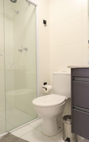 Apartamento à venda com 63m², 2 quartos e 1 vagaBanheiro Social
