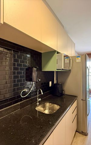 Studio à venda com 22m², 0 quarto e sem vaga Studio à venda com 22m², 0 quarto e sem vagaCozinha