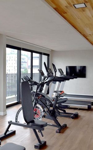 Studio para alugar com 24m², 1 quarto e sem vagaAcademia