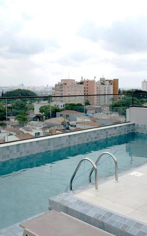 Studio para alugar com 24m², 1 quarto e sem vagaPiscina