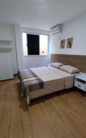 Apartamento para alugar com 36m², 1 quarto e 1 vaga