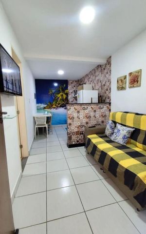 Apartamento para alugar com 36m², 1 quarto e 1 vaga