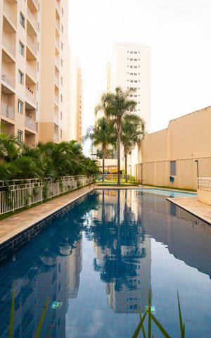 Apartamento à venda com 55m², 2 quartos e 1 vaga Apartamento à venda com 55m², 2 quartos e 1 vagaÁrea comum - Piscina