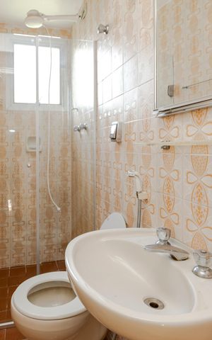 Apartamento à venda com 68m², 3 quartos e 1 vaga Apartamento à venda com 68m², 3 quartos e 1 vagaBanheiro da Suíte