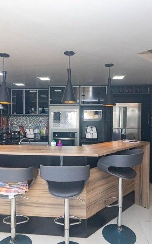 Apartamento para alugar com 169m², 2 quartos e 2 vagas Apartamento para alugar com 169m², 2 quartos e 2 vagasCozinha