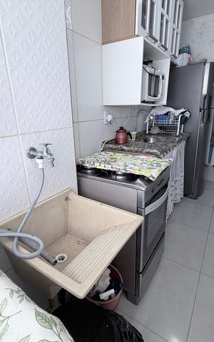 Apartamento para alugar com 43m², 2 quartos e sem vaga Apartamento para alugar com 43m², 2 quartos e sem vagaÁrea de Serviço