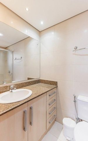 Apartamento para alugar com 90m², 3 quartos e 2 vagas Apartamento para alugar com 90m², 3 quartos e 2 vagasBanheiro 2