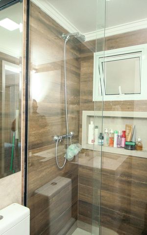 Casa à venda com 77m², 3 quartos e 2 vagasBanheiro da Suíte