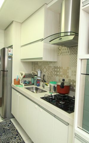 Casa à venda com 77m², 3 quartos e 2 vagasCozinha