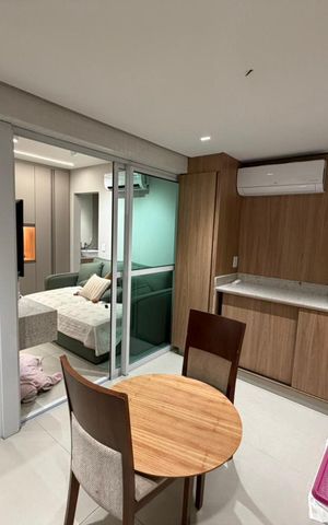Apartamento à venda com 40m², 1 quarto e 1 vaga Apartamento à venda com 40m², 1 quarto e 1 vagaSala de jantar
