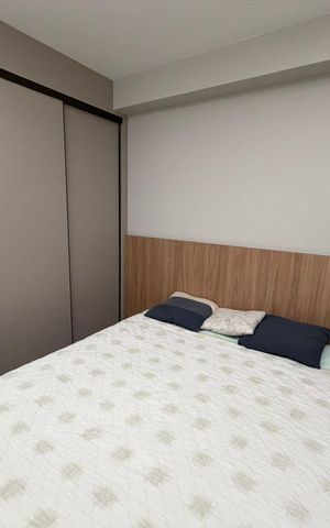 Apartamento à venda com 40m², 1 quarto e 1 vaga Apartamento à venda com 40m², 1 quarto e 1 vagaQuarto