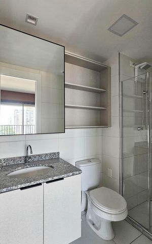Studio à venda com 36m², 1 quarto e sem vaga Studio à venda com 36m², 1 quarto e sem vagaBanheiro