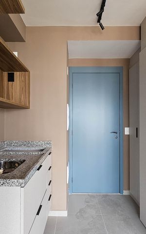 Studio à venda com 36m², 1 quarto e sem vaga Studio à venda com 36m², 1 quarto e sem vagaCozinha