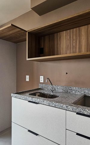 Studio à venda com 36m², 1 quarto e sem vaga Studio à venda com 36m², 1 quarto e sem vagaCozinha