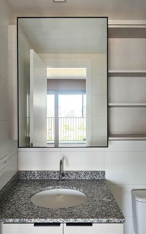 Studio à venda com 36m², 1 quarto e sem vaga Studio à venda com 36m², 1 quarto e sem vagaBanheiro