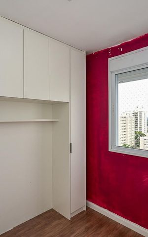 Apartamento à venda com 36m², 2 quartos e 1 vagaQuarto 2