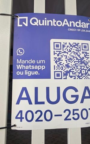 Casa para alugar com 82m², 2 quartos e 1 vaga Casa para alugar com 82m², 2 quartos e 1 vagaFachada - plaquinha