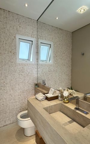 Casa de condomínio para alugar com 472m², 4 quartos e 4 vagasLavabo