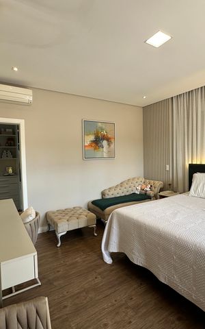 Casa de condomínio para alugar com 472m², 4 quartos e 4 vagasSuíte 1